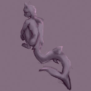 Uncoloured Shaded Fullbody